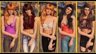 Samantha sims 4  new clothes + new hair (InsanoGames and Alex189)