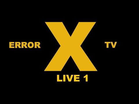 ERROR X TV - LIVE 1 (ZBUKU, DJ HWR, DJ BRK, Crisoo, DJ Creon, Skorup)