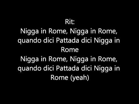 Niggaz in Rome - Pattada ft Nayt - lyrics