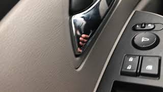 HOW TO LOCK AND UNLOCK DOORS - HONDA ODYSSEY