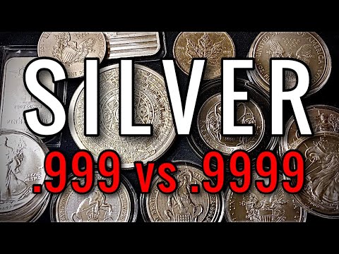 Silver .999 vs .9999 Fine... What’s the Difference? (Eagles, Maples, Britannia’s)