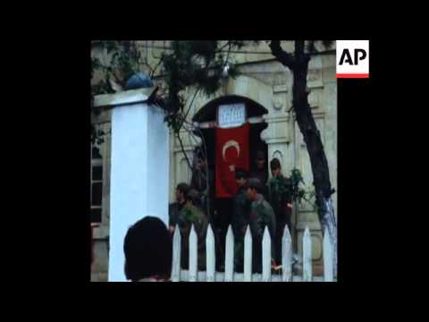 SYND 31/10/1970 SOVIET STUDENTS, WHO HIJACKED A LIGHT PLANE, ARE INTERROGATED AT A POLICE STATION