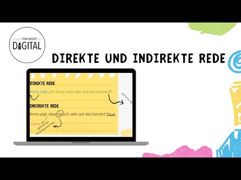 👉 Direct and indirect speech explained simply (incl. worksheet)