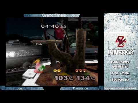 BC Biweekly 43 - Grand Finals: Dimension (Marth) vs Jury (Peach)