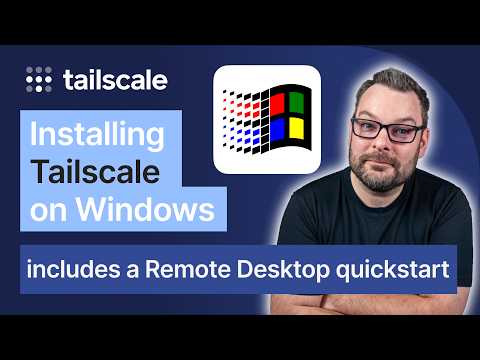 How to install Tailscale on Windows and configure Remote Desktop | Remotely access your Windows PC