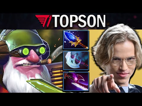 Sniper Dota 2 Gameplay T1.Topson with Aghanims - Silveredge