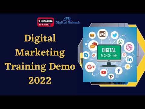 Digital Marketing Training Demo 2022