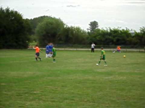 Gol Sławka Mesanio w meczu Wisła Korzeniewo vs. Rodło Kwidzyn