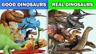 Download lagu The Good Dinosaurs vs Real World Dinosaurs Compared mp3