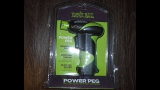 Video thumbnail for Ernie Ball Power Peg Unboxing Test And Review by Kevys RC & Music
