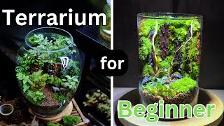 How To Make a TERRARIUM For BEGINNER : 10 ESSENTIAL Terrarium tips For Beginners : Terrarium ideas