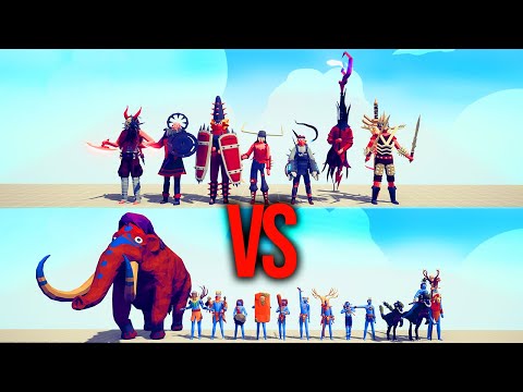 TRIBAL TEAM vs EVIL TEAM #98 | TABS - Totally Accurate Battle Simulator