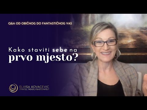 Kako staviti sebe na prvo mjesto?