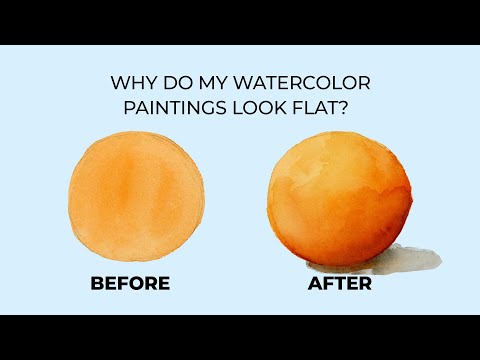 Improve Your Watercolor Paintings to Have More Depth