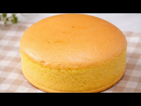 ¿Cómo hacer un bizcocho de verdad? Solo 3 ingredientes. SIN BICARBONATO NI POLVO DE COCINA