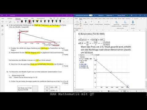 Matura AM 2019 Haupttermin Aufgabe 6 (Teil B: HAK)