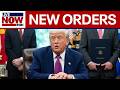 WATCH President Trump Signs Orders Ending Biden Era Regulations