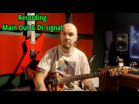 Recording Kemper Main out & DI signal simultaneously