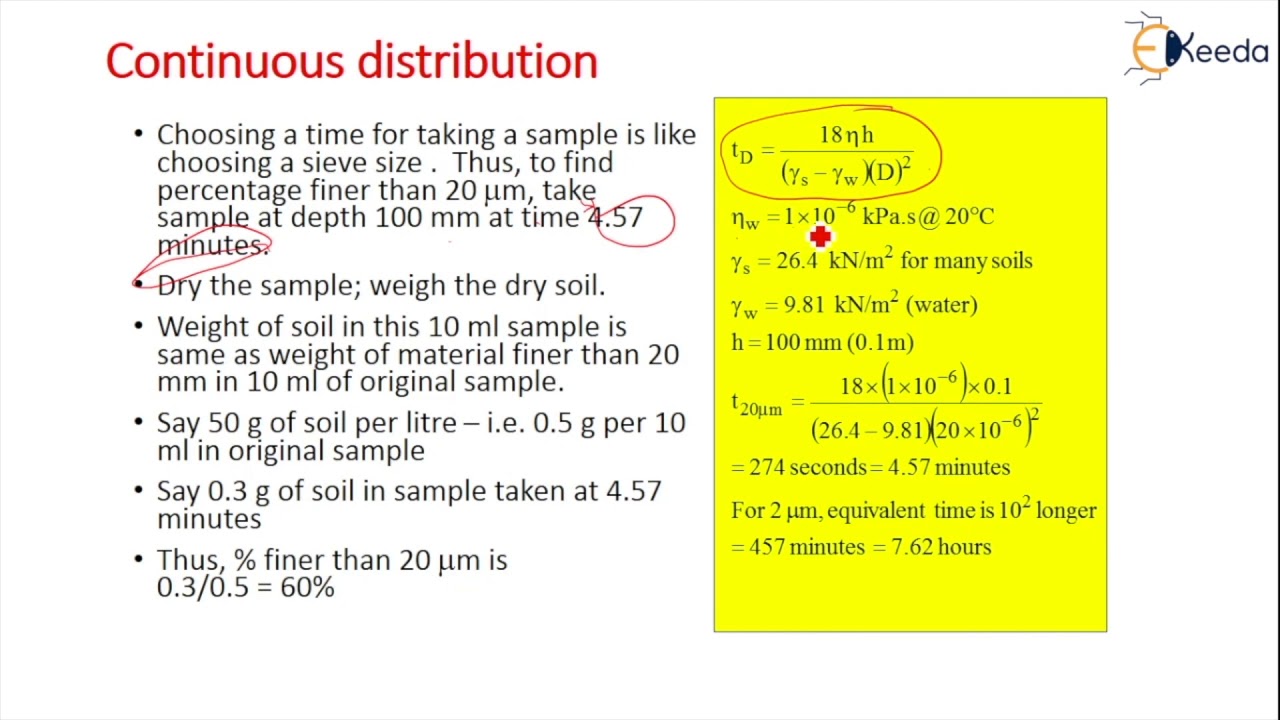 Mechanical Sieve Analysis Sedimentation Analysis- Classification of Soils-Geotechnical Engineering 1