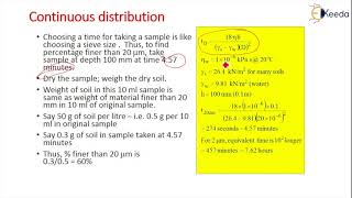 Mechanical Sieve Analysis Sedimentation Analysis- Classification of Soils-Geotechnical Engineering 1