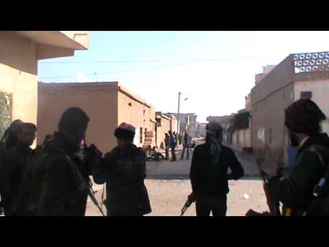 استهداف قوات النظام من قبل كتيبة صقور السنة في مدينة معدان في ريف الرقة