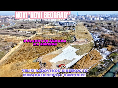NOVI"NOVI BEOGRAD"DEPO NA NOVOJ LOKACIJI KOD KINESKOG TC,NOVA ULICA KA MAGISTRALI,USKORO NOVE ZGRADE