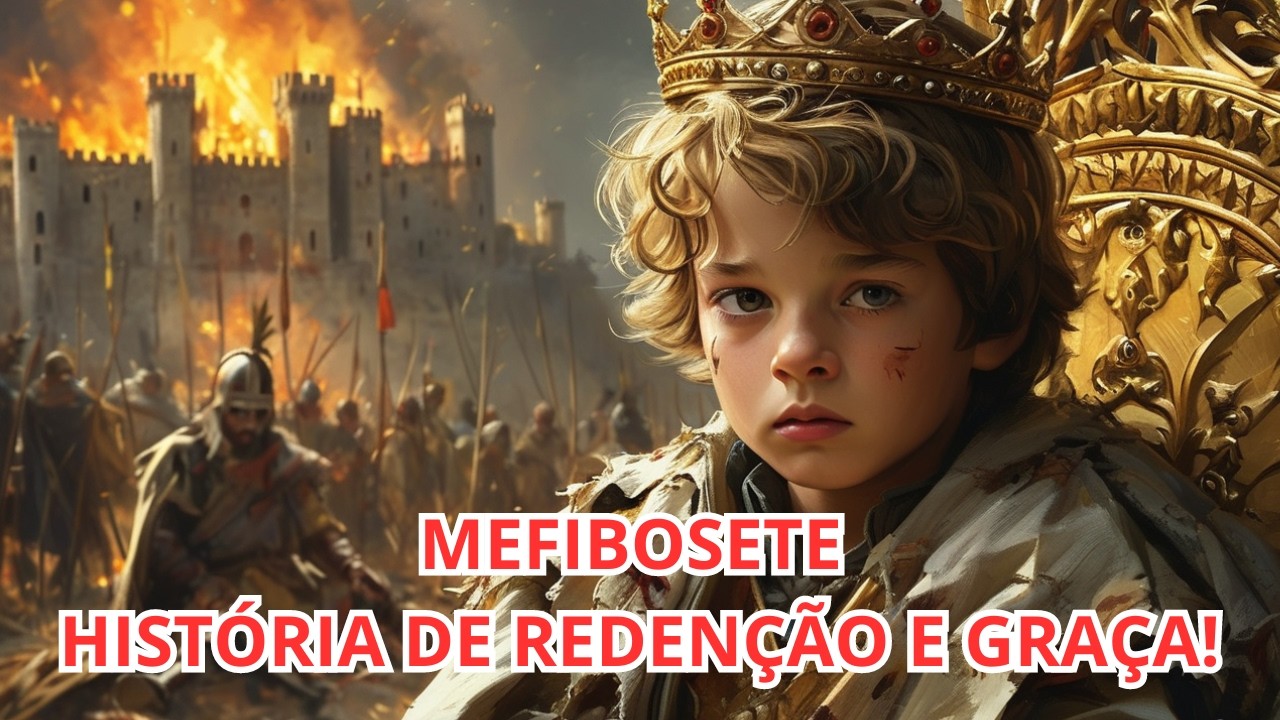 A HISTÓRIA  NUNCA CONTADA ANTES EM 4K  !  MEFIBOSETE - VERDADE BÍBLICA REVELADA EM 2024.
