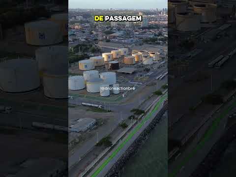 PORTO DE MACEIÓ ESTÁ QUASE PRONTO! 😱 #alagoas #portodemaceió #dji #djibrasil  #praiasdonordeste