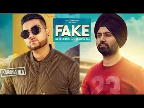 Bande Fake (Full Video) Gopi Sandhu feat. Karan Aujla | Rupan Bal films | Latest Punjabi Songs 2017