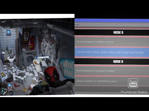 Week 6 Deadpool challenges