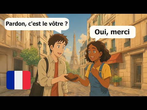 20 Minutes of Daily French Conversation Practice | 10 Simple French Dialogues (A1-A2)
