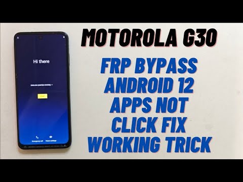 Moto G30 FRP Bypass Latest Update (2025) | 100% Working Without PC | Google Lock Remove