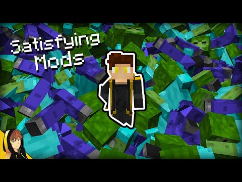Making MINECRAFT Super Satisfying using ONLY MODS!?!