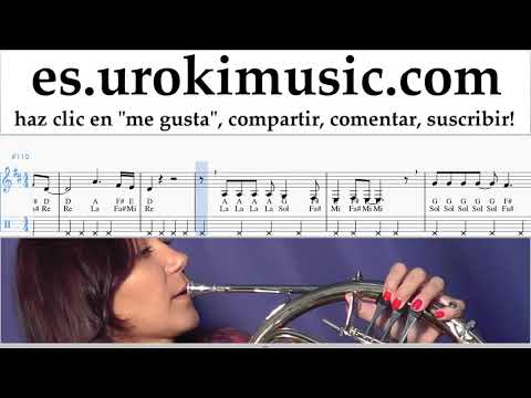 Tutorial de Trompa Lady Gaga, Bradley Cooper - Shallow Clases Notas um-i927