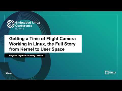 Getting a Time of Flight Camera Working in Linux, the Full Story from Kernel to User Space