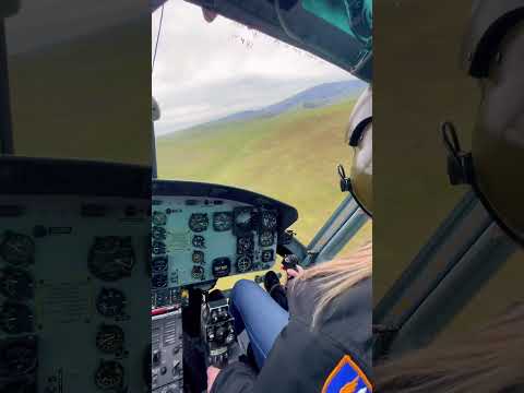 Flying the EMU 309 Huey Helicopter #bucketlist #helicopterpilot Details in Description