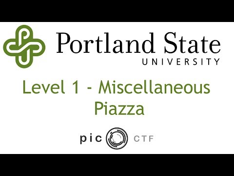 PicoCTF 2017 - Piazza Walkthrough