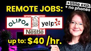 Big Companies Hiring Remote: Entry Level & Little Experience Remote Jobs That ACTUALLY PAY