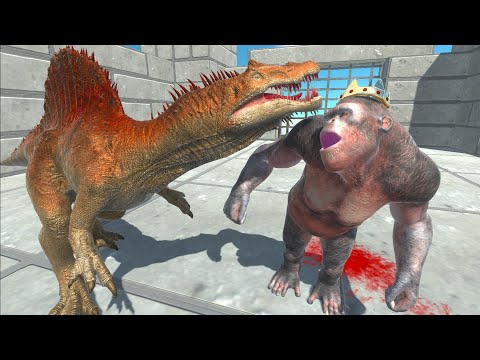 Goro The Giant vs all Dinosaurs - Animal Revolt Battle Simulator