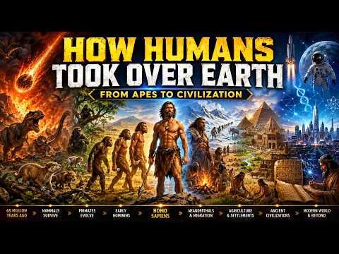 The Complete Story of Human Evolution: From Apes to Civilization | History for Sleep