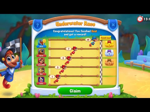 @Fishdom Win Strikes Level 12175 - 12179. Got 🏆 1st Underwater Race.