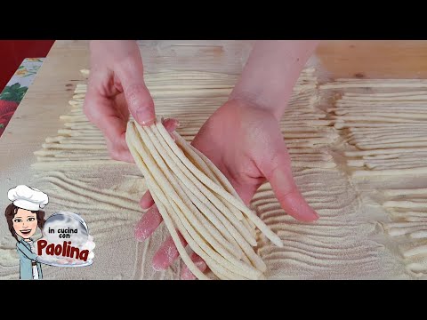 PASTA FATTA IN CASA. PICI toscani fatti in casa AGLIO, OLIO e PEPERONCINO