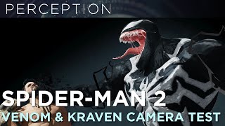 Marvel's Spider-Man 2: Venom & Kraven Camera Sweep Motion Test
