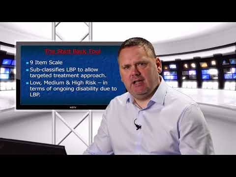 NHSGGC - The STarT Back Approach in Glasgow