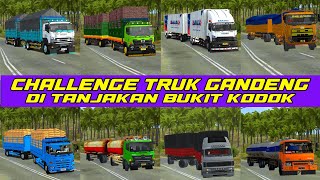 Download lagu Challenge Truk Gandeng di Tanjakan Bukit Kodok - Bus Simulator Indonesia mp3