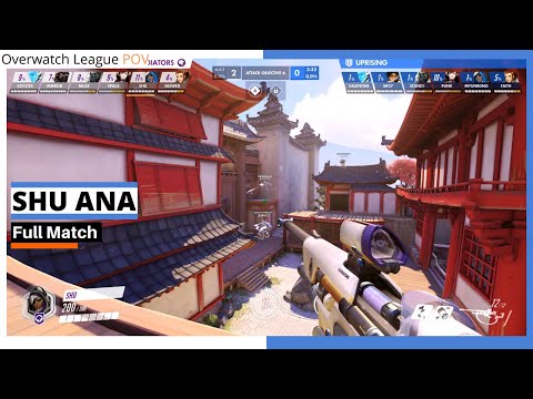 SHU ANA POV | Gladiators vs Uprising - Summer Showdown Knockouts - Full Match | OWL Season 2021
