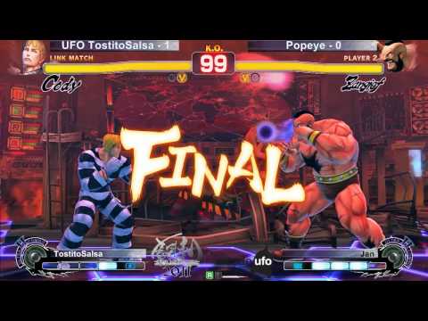 SSF4:AE Southwest SBO Qualifier Losers Bracket Top 5 - UFO TostitoSalsa vs Popeye