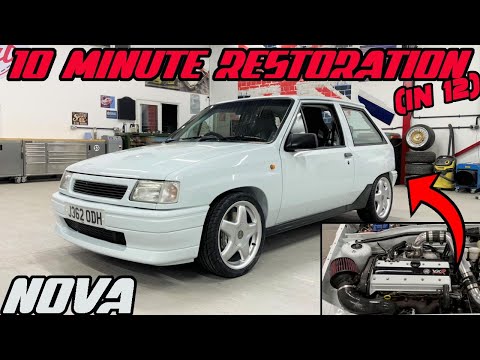 VXR Turbo VAUXHALL NOVA FULL Restoration.
