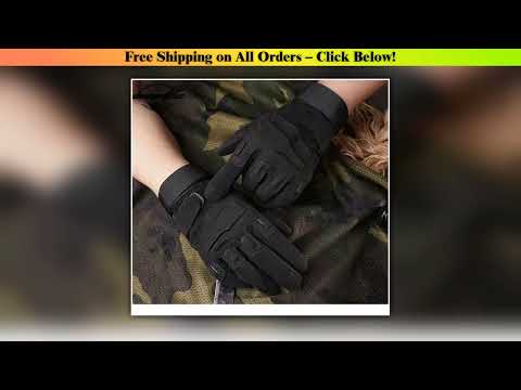 Tactical Full Finger Gloves Outdoor Sports Bicycle Antiskid Gloves Paintball Shooting Airsoft