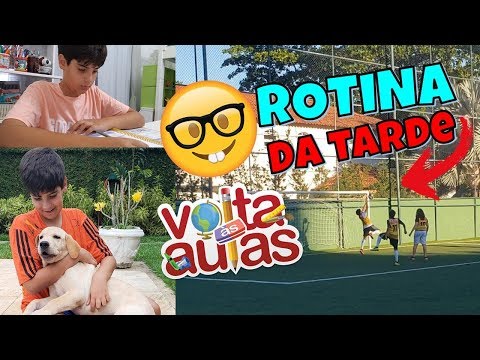 MINHA ROTINA DA TARDE 100% REAL | VOLTA AS AULAS 2019 | PEDRO MAIA